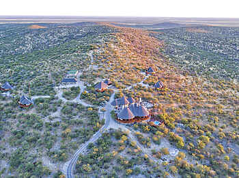 Etosha Mountain Lodge: Die Lodge aus der Vogelperspektive