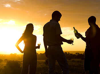 Kicheche Mara Camp: Sundowner im Busch Kicheche Mara Camp: Sundowner im Busch