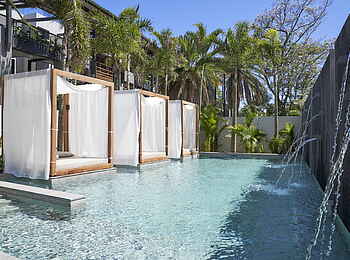 LUX Grand Baie: Der Pool Spa LUX Grand Baie: Der Pool Spa