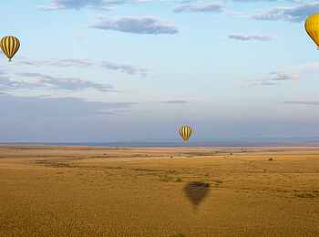 Mahali Mzuri: Ballonfahrt