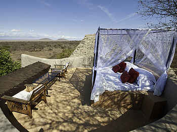 Ol Donyo Lodge: Auf dem Dach einer Suite Ol Donyo Lodge: Auf dem Dach einer Suite