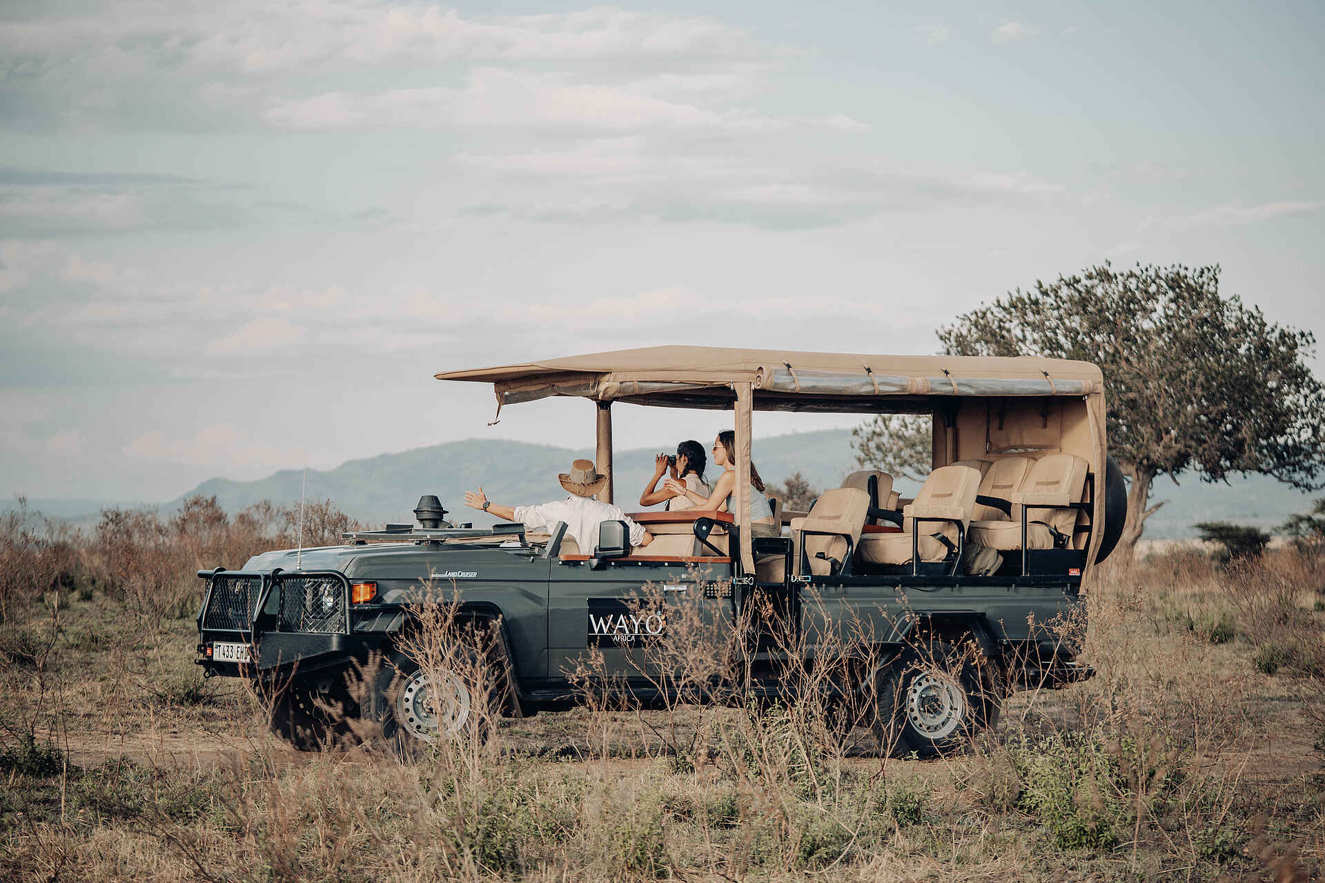 Wayo Serengeti Green Camp: Pirschfahrt Wayo Serengeti Green Camp: Pirschfahrt