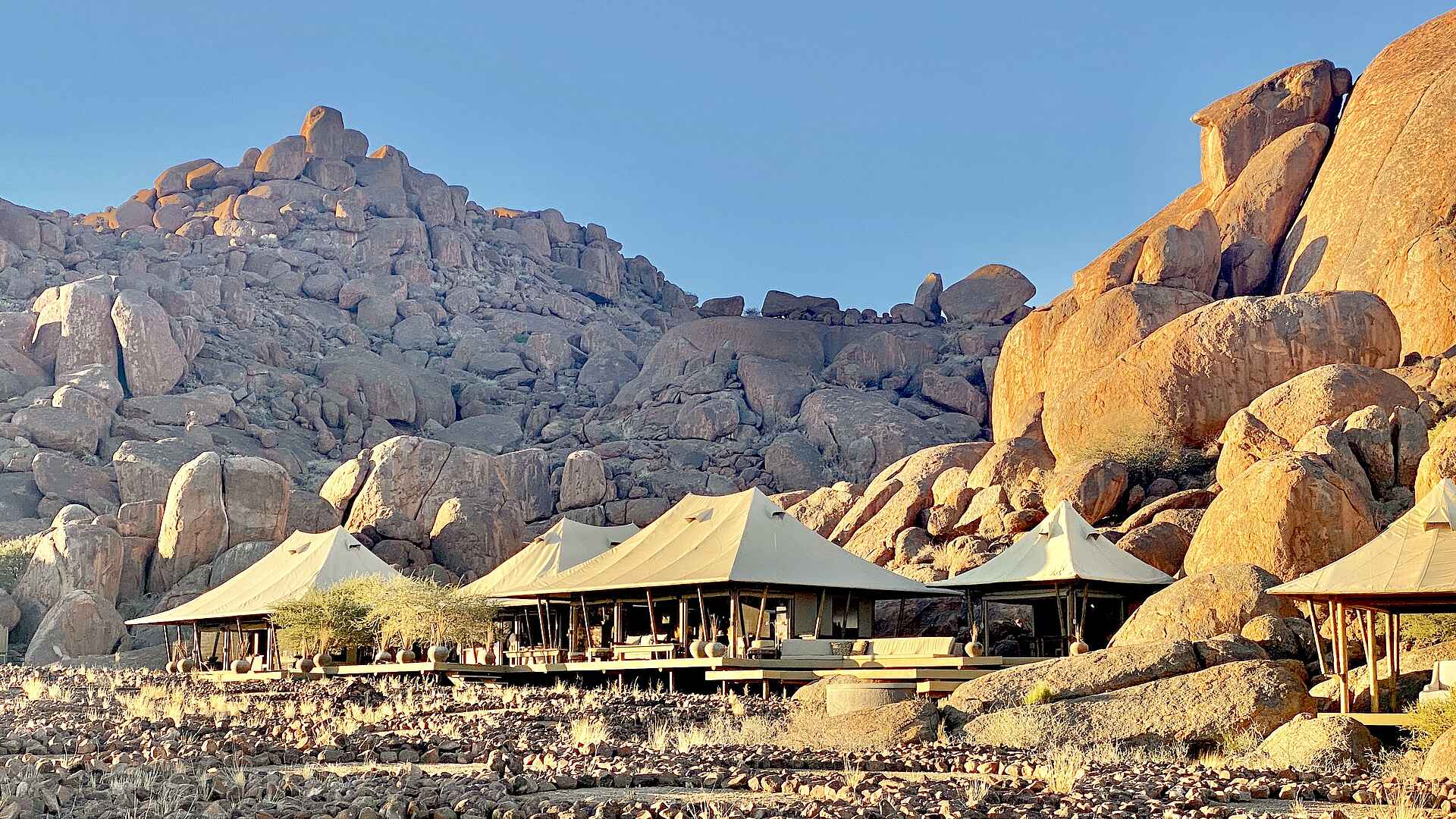 Wolwedans Boulders Camp: Zwischen den Felsen