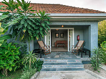 Five Volcanoes Boutique Hotel: Eingang zur Family Suite