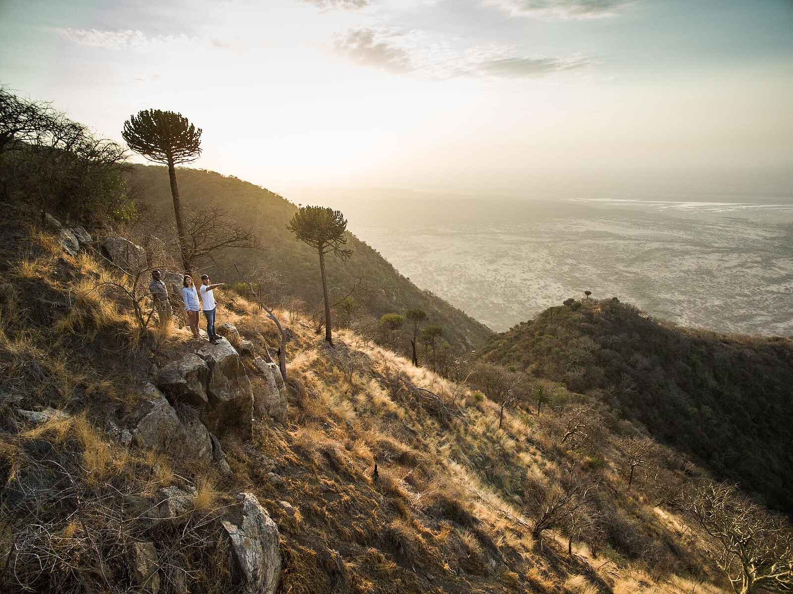 Legendary Mwiba Lodge: Ausblick am Escarpment Legendary Mwiba Lodge: Ausblick am Escarpment
