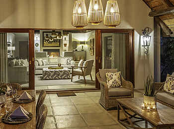 Savanna Lodge: Veranda der Savanna Suite Savanna Lodge: Veranda der Savanna Suite