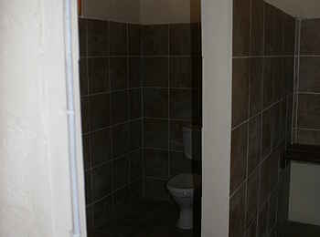 Edo's Camp: Bad im Chalet Edo's Camp: Bad im Chalet