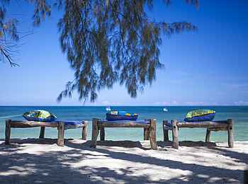 Kinondo Kwetu: Ruheplätze am Meer