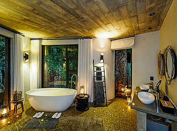 Madikwe Safari Lodge Kopano: Elela Villa Bad