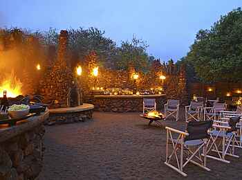 Phinda Mountain Lodge: Boma Phinda Mountain Lodge: Boma