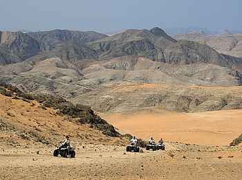 Serra Cafema: Quadbikes