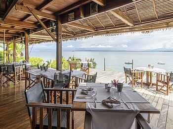 Time + Tide Tsara Komba: Offen gestaltetes Restaurant