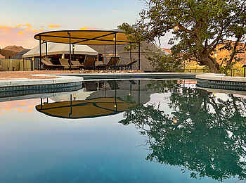 Twyfelfontein Adventure Camp: Der Pool Twyfelfontein Adventure Camp: Der Pool