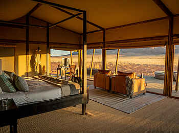 Wolwedans Plains Camp: Blick nach draußen Wolwedans Plains Camp: Blick nach draußen