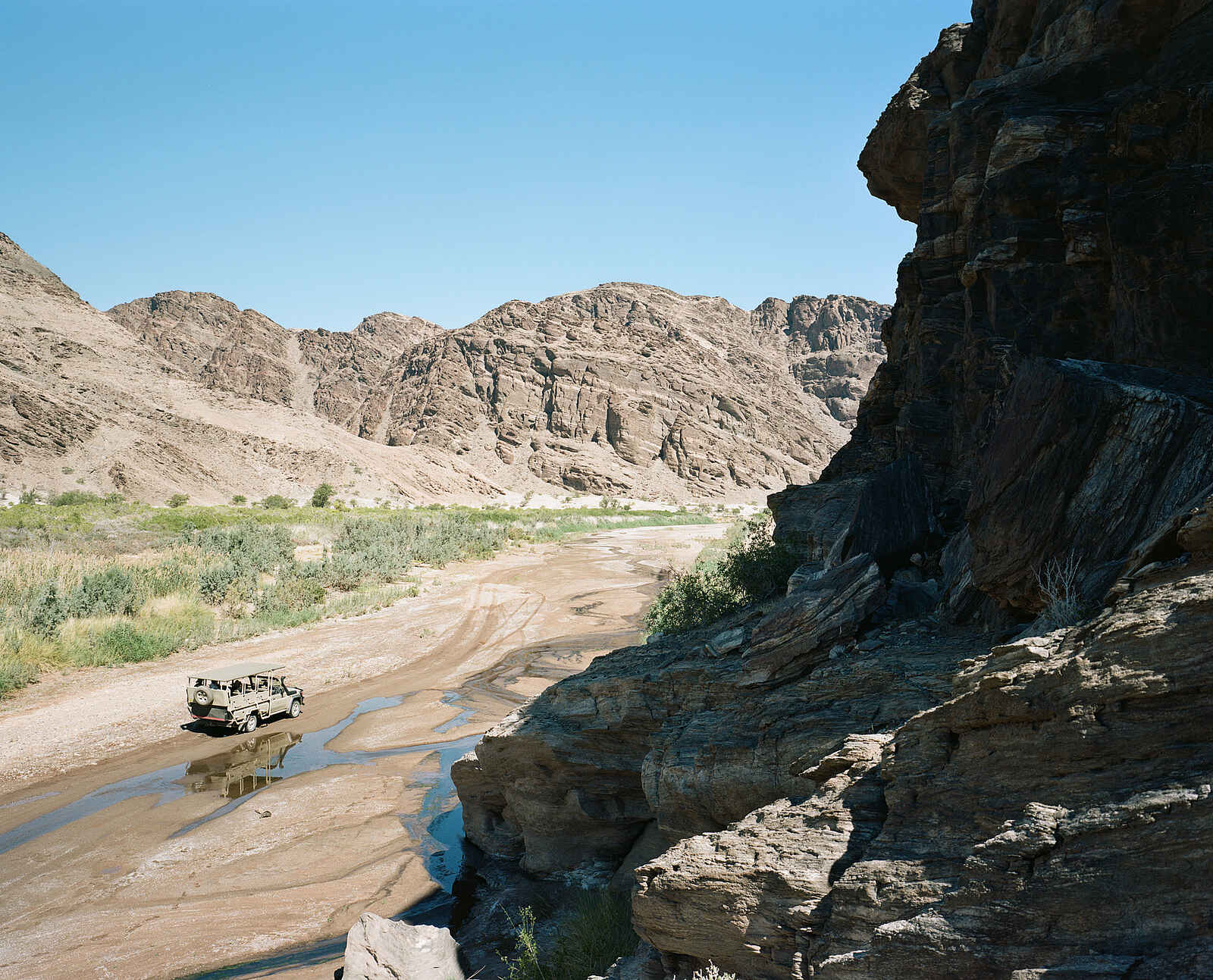 Hoanib Valley Camp: Transfer zum Camp Hoanib Valley Camp: Transfer zum Camp