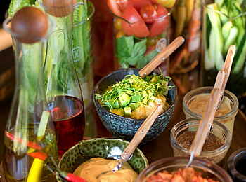 andBeyond Tengile River Lodge: Gemüsesticks