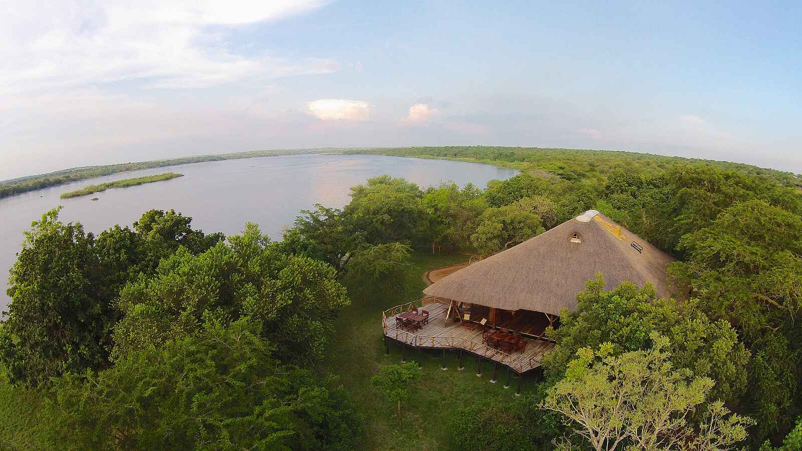 Baker's Lodge: Lodge aus Vogelperspektive Baker's Lodge: Lodge aus Vogelperspektive