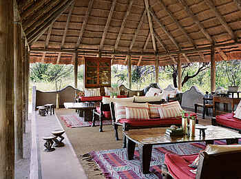 Camp Kalahari: In der Lounge