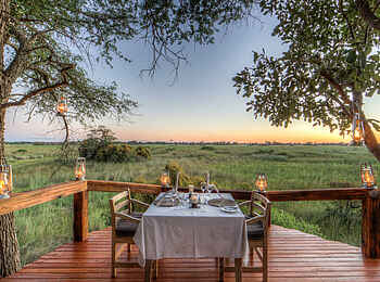Camp Okavango: Private Dining Camp Okavango: Private Dining