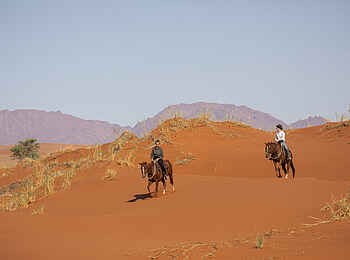 Kwessi Dunes Lodge: Ausritt