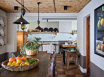 La Clé Lodge: Die Küche La Clé Lodge: Die Küche