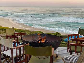 Lekkerwater Beach Lodge: Feuerschale  Lekkerwater Beach Lodge: Feuerschale