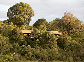 Serian Camp: Blick auf das Camp