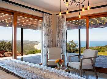 Simbavati Fynbos on Sea Lodge: Luxury Suite Blick nach draußen Simbavati Fynbos on Sea Lodge: Luxury Suite Blick nach draußen