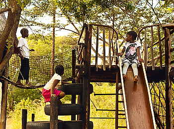 Musangano Lodge: Spielplatz der Lodge