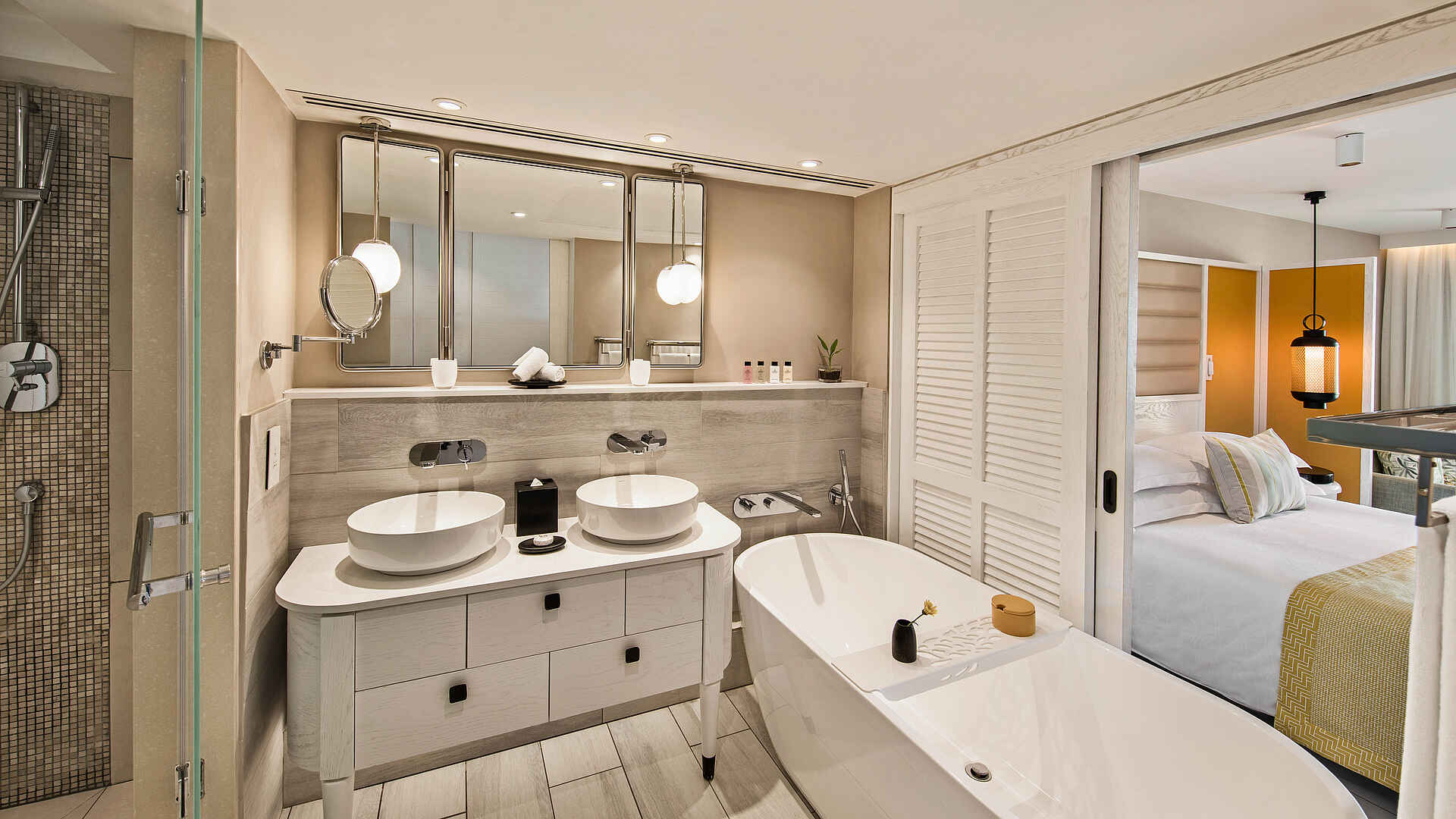 Constance Belle Mare Plage: Prestige Room Bad