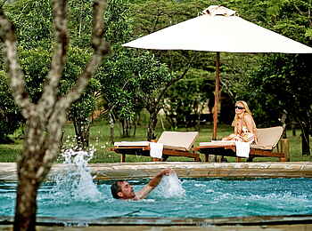 Karen Blixen Camp: Swimming Pool Karen Blixen Camp: Swimming Pool