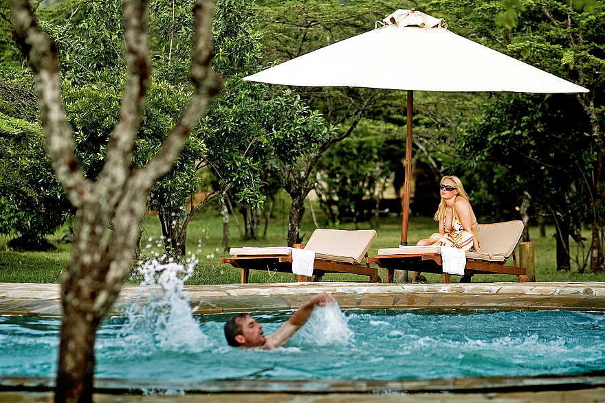 Karen Blixen Camp: Swimming Pool Karen Blixen Camp: Swimming Pool