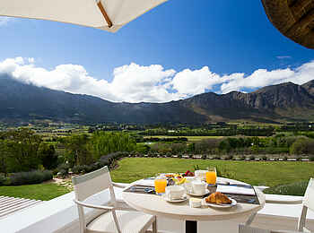 Mont Rochelle Hotel & Vineyard: Frühstück Mont Rochelle Hotel & Vineyard: Frühstück