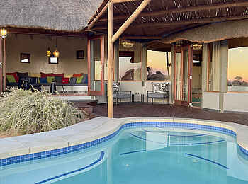 Red Dunes Lodge: Private Pool