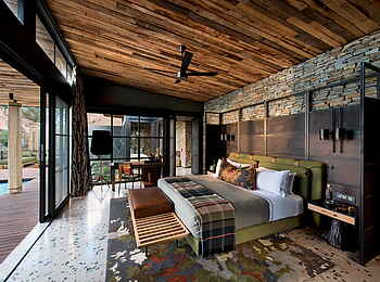 andBeyond Tengile River Lodge: Schlafbereich