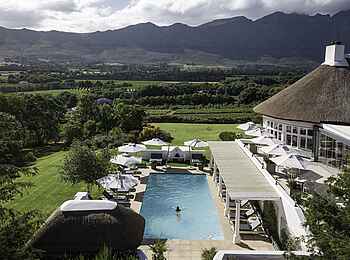 Mont Rochelle Hotel and Vineyard: Swimmingpool