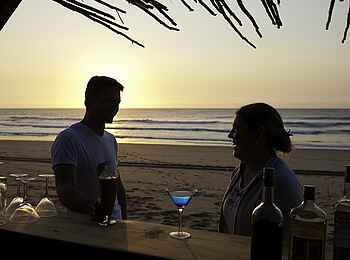 Rocktail Beach Camp: Strandbar