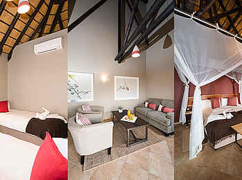 Safarihoek Lodge: Family Room 