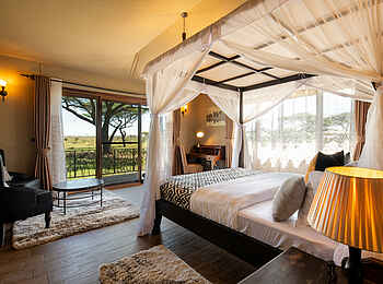 Serengeti Sametu Camp: Executive Room Innenbereich Serengeti Sametu Camp: Executive Room Innenbereich