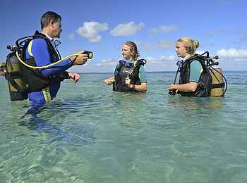 Azura Marlin Beach: Praktische Tauchübungen