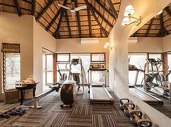 Dulini Lodge: Fitnessraum