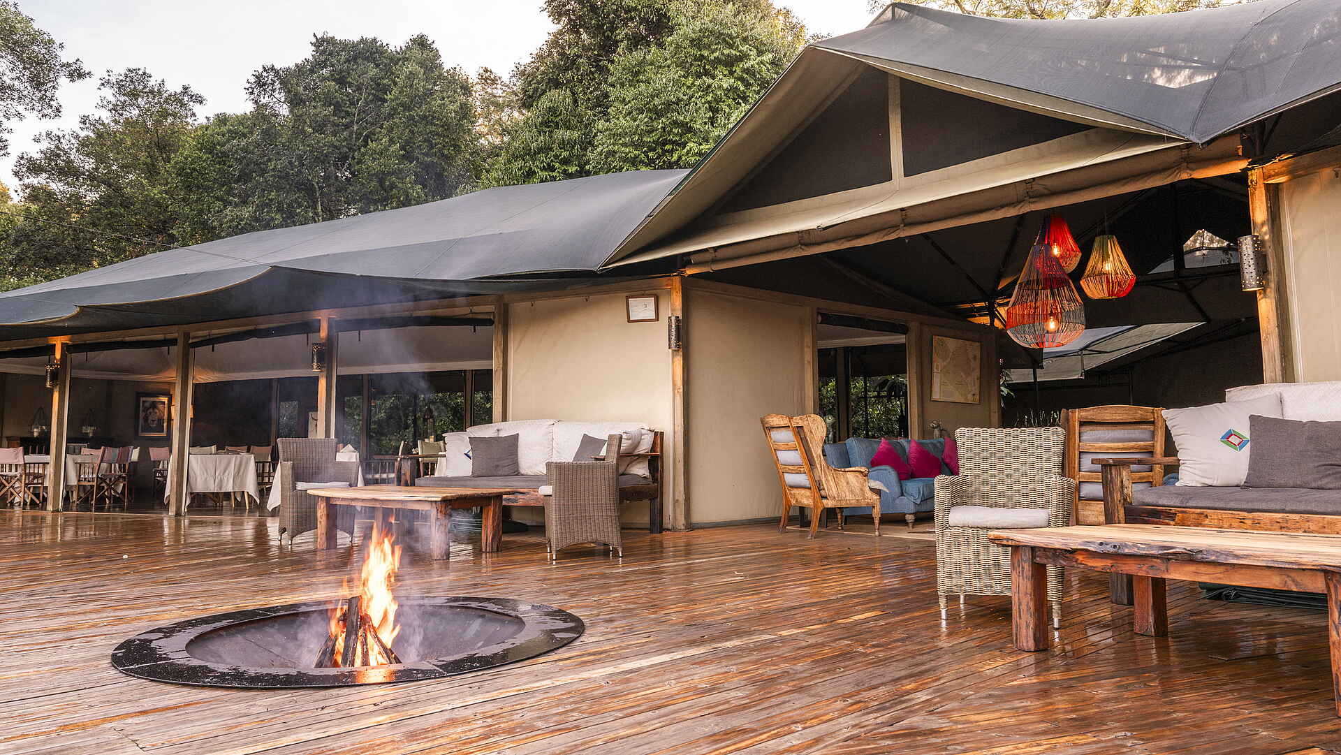 Governors' Il Moran Camp: Terrasse Governors' Il Moran Camp: Terrasse