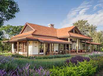 Legendary Lodge: Blick auf das Familien Cottage