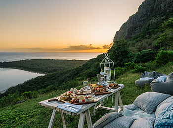 LUX Le Morne: Frühstück am Berg LUX Le Morne: Frühstück am Berg