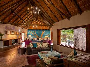 Thamo Telele Camp: In der Lounge Thamo Telele Camp: In der Lounge