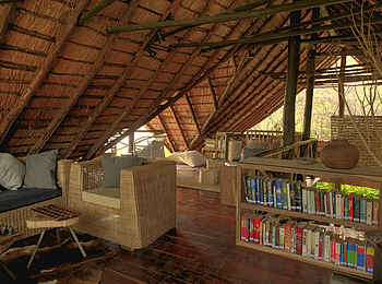 Kanyemba Lodge: Der Loungebereich Kanyemba Lodge: Der Loungebereich