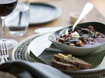 Bisate Lodge: Kulinarisches Beispiel Bisate Lodge: Kulinarisches Beispiel