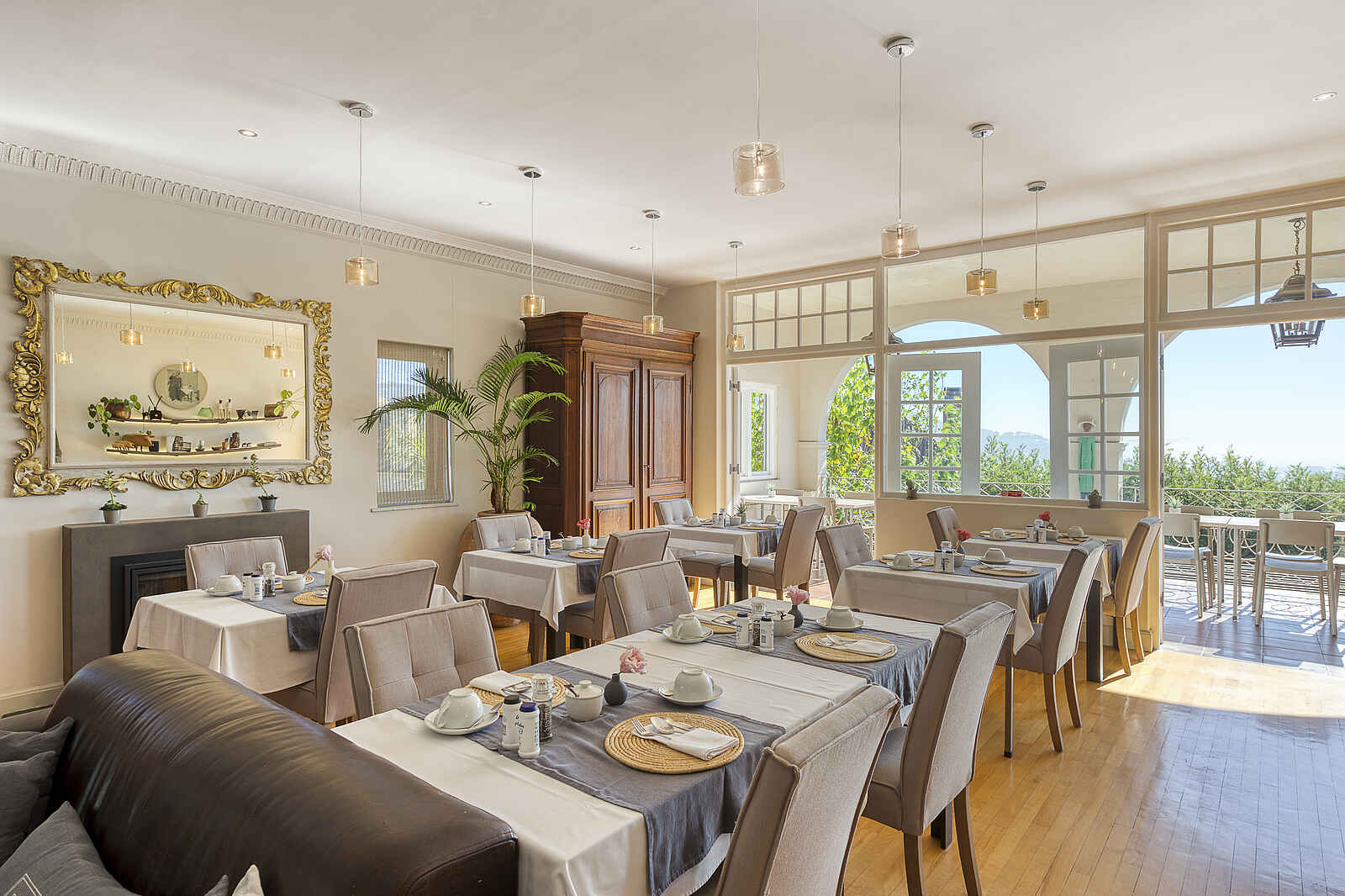 De Tafelberg Guesthouse: Der Frühstücksraum De Tafelberg Guesthouse: Der Frühstücksraum