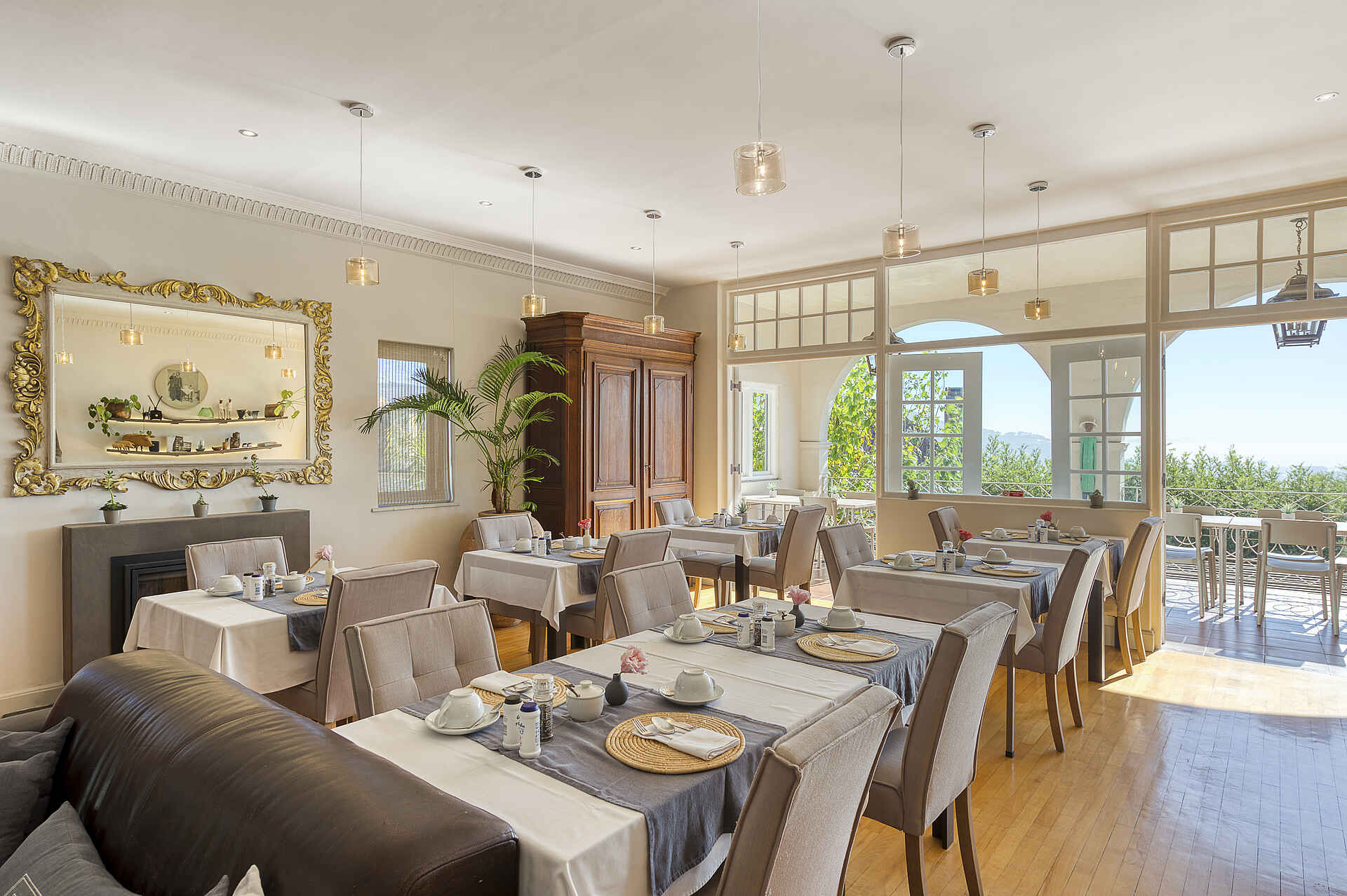 De Tafelberg Guesthouse: Der Frühstücksraum