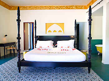 Gold Zanzibar Beach House & Spa: Das Hauptschlafzimmer der Arabic Villa